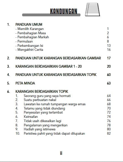 Koleksi Karangan serta Panduan Mengarang Darjah 6