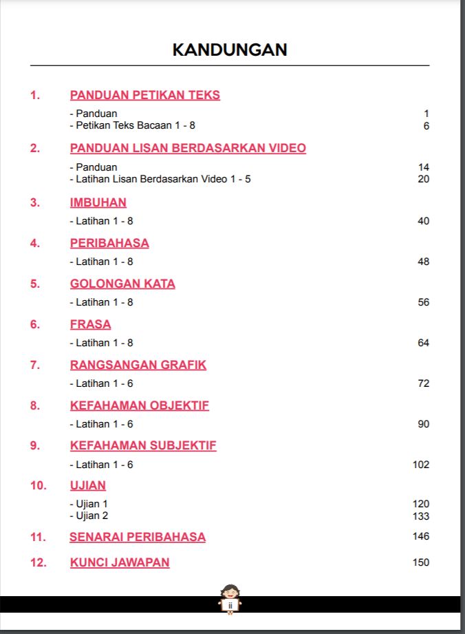Latihan Efektif Bahasa Melayu Berserta Panduan Lisan Untuk Darjah 6