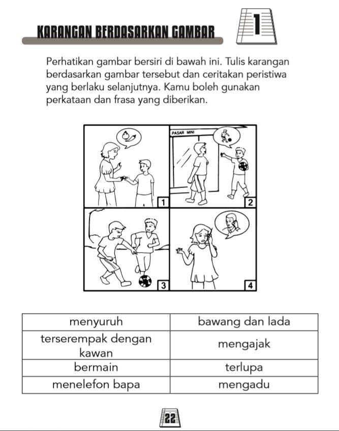 Koleksi Karangan serta Panduan Mengarang Darjah 3
