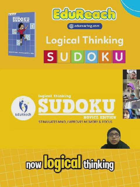 Problem Solving & Thinking - help children approach problem sums calmly and confidently.  Next class is on the 26th of April 2026; Tampines Centre from 3pm - 6pm.